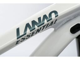 GHOST Lanao Essential 27.5 Pearl White/Metallic Green Gloss